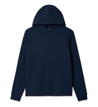Navy Relaxed Fit Pullover Hoodie